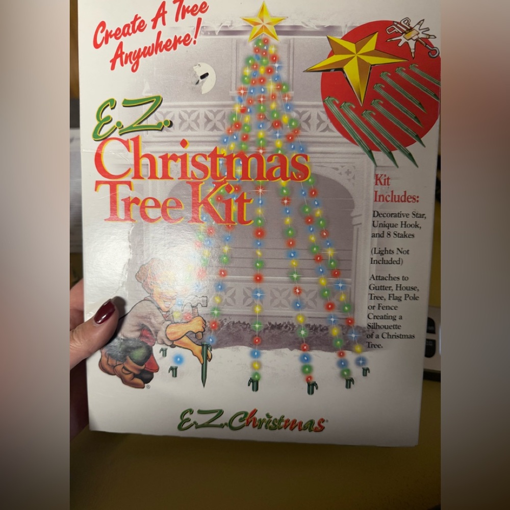 Vintage EZ Christmas Tree Kit